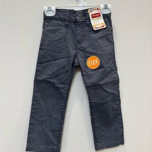 Wrangler Kids Charcoal Flex Trousers